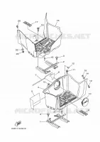 STAND / FOOTREST for Yamaha GRIZZLY 2025