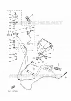 HANDLEBAR & CABLES for Yamaha KODIAK 2025