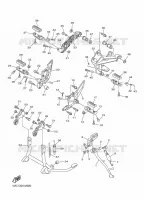 STAND / FOOTREST for Yamaha FJR 2025