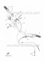 HANDLEBAR & CABLES for Yamaha YZ 2025