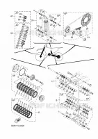 MAINTENANCE PARTS KIT for Yamaha YZ 2025