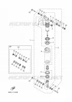 REAR SHOCK ABSORBER for Yamaha YZ 2025