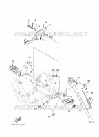 STAND / FOOTREST for Yamaha YZ 2025
