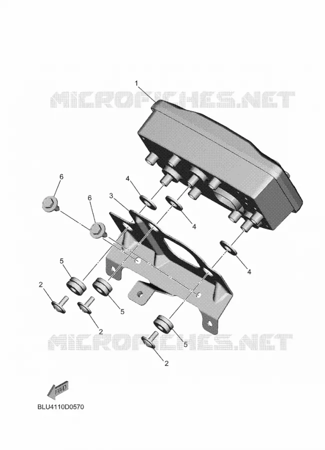 SPEEDOMETER Yamaha SIDE BY SIDE 1000 2025 WOLVERINE  YXF1000ELS