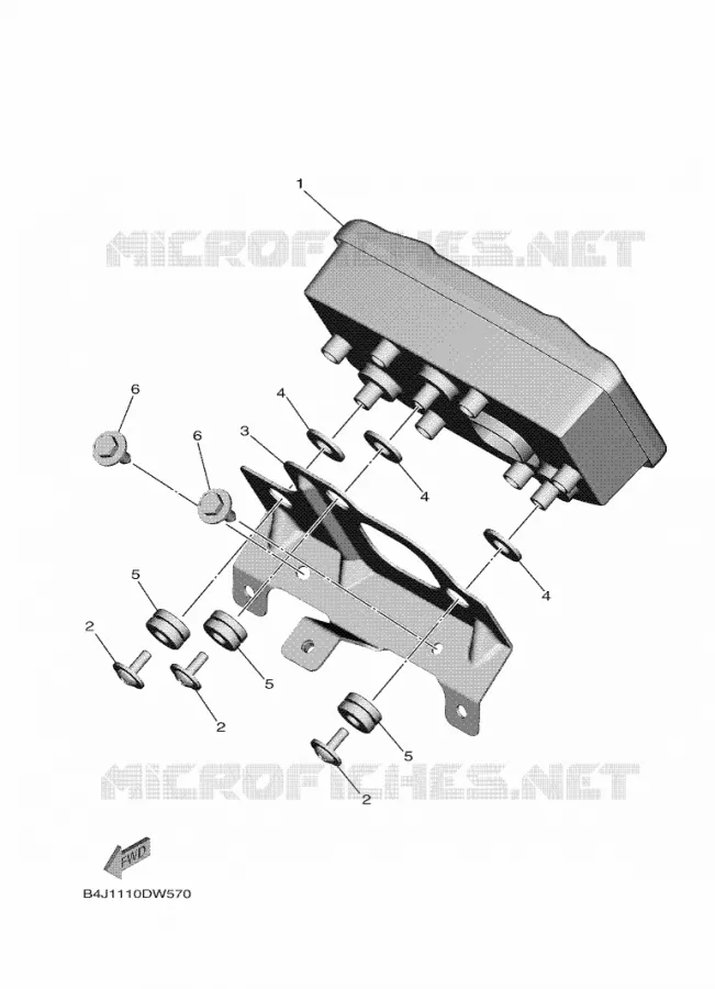 SPEEDOMETER Yamaha SIDE BY SIDE 1000 2025 WOLVERINE  YXF1000ELS