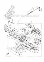 CONTROL CABLE for Yamaha GP 2025