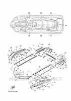 GUNWALE & MAT for Yamaha FX 2025