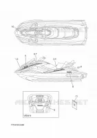 STICKER for Yamaha FX 2025