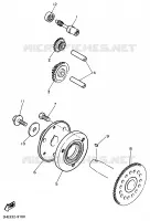 STARTER CLUTCH for Yamaha FAZER 2001