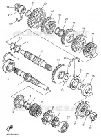 TRANSMISSION for Yamaha FAZER 2001
