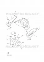 SIDE COVER for Yamaha FAZER 2001