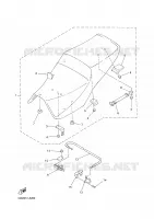 SEAT for Yamaha FAZER 2001