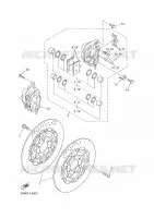 FRONT BRAKE CALIPER for Yamaha FAZER 2001