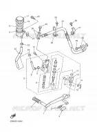 REAR BRAKE MASTER CYLINDER for Yamaha FAZER 2001