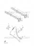 CAMSHAFT / TIMING CHAIN for Yamaha FAZER 2001