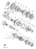 TRANSMISSION for Yamaha FZX 1991