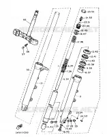 FRONT FORK for Yamaha FZX 1991
