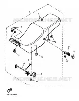 SEAT for Yamaha FZX 1991