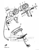 SPEEDOMETER for Yamaha FZX 1991