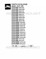 CATALOGUE for Yamaha GTS 1998