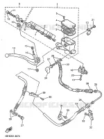 FRONT MASTER CYLINDER for Yamaha GTS 1998