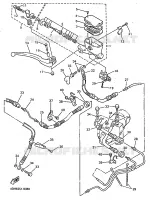 FRONT MASTER CYLINDER 2 for Yamaha GTS 1998