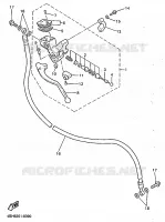 FRONT MASTER CYLINDER 3 for Yamaha GTS 1998