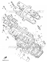 CYLINDER HEAD  for Yamaha GTS ABS 1998
