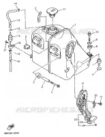 FUEL TANK for Yamaha GTS ABS 1998