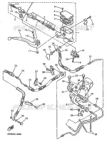 FRONT MASTER CYLINDER 2 for Yamaha GTS ABS 1998