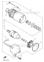 STARTER MOTOR for Yamaha GTS ABS 1998