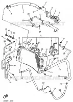 RADIATOR / HOSES for Yamaha GTS ABS 1998