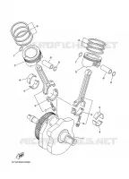 CRANKSHAFT / PISTON for Yamaha MT01 2006