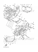 CRANKCASE for Yamaha MT01 2006