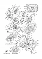 COVER   ENGINE 1 for Yamaha MT01 2006