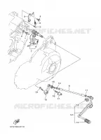 GEAR SHIFT SHAFT / LEVER for Yamaha MT01 2006