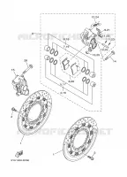 FRONT BRAKE CALIPER for Yamaha MT01 2006