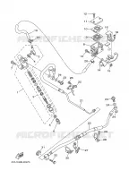 REAR BRAKE MASTER CYLINDER for Yamaha MT01 2006