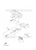 TAIL LIGHT for Yamaha MT01 2006