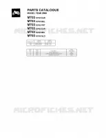 CATALOGUE for Yamaha MT03 2008