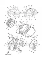 COVER   ENGINE 1 for Yamaha MT03 2008