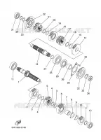TRANSMISSION for Yamaha MT03 2008
