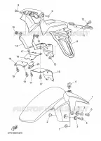 FENDER for Yamaha MT03 2008