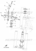 STEERING for Yamaha MT03 2008