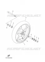 FRONT WHEEL for Yamaha MT03 2008