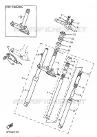 FRONT FORK for Yamaha PW 1997