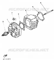 CYLINDER for Yamaha PW 1997