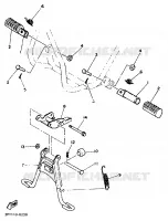 STAND / FOOTREST for Yamaha PW 1997