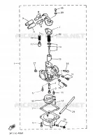 CARBURETOR for Yamaha PW 1997