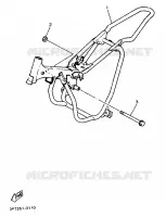 FRAME for Yamaha PW 1997